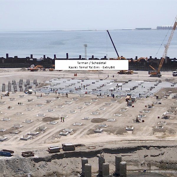 kazık başı-izolasyonu