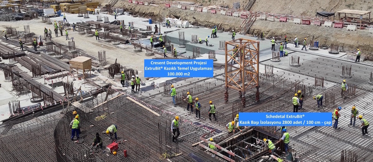 kazık başı izolasyonu