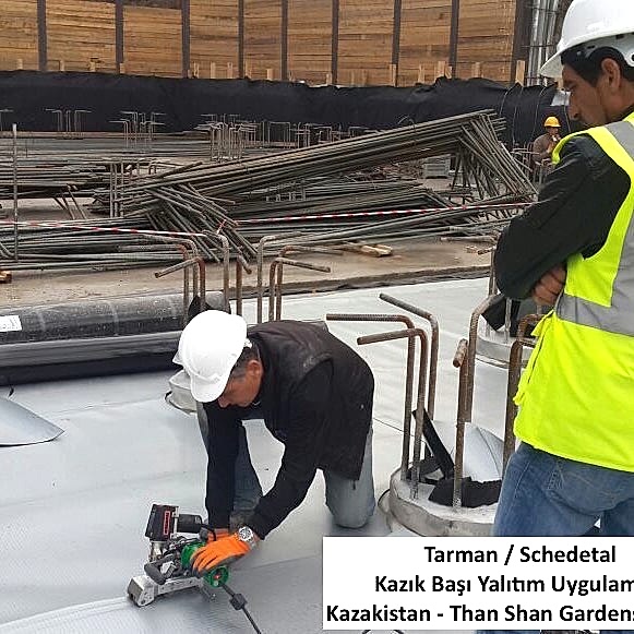 kazıklı temel detayı yalıtımı